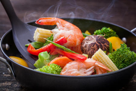 炒菜照片