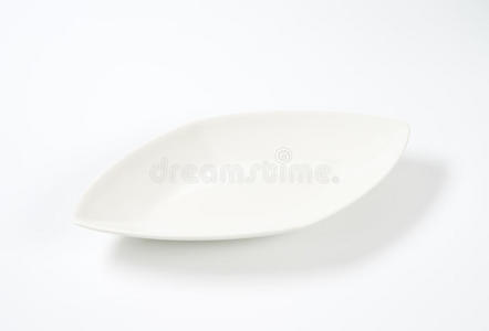菱形白色餐盘