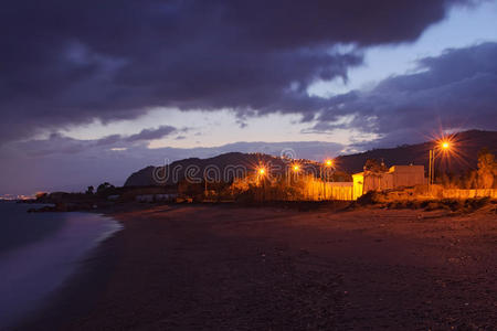 美丽的 房屋 帕蒂 海岸 小山 海滩 海岸线 建筑 保护