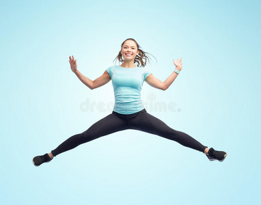 行动 手镯 空气 享受 能量 健身 美丽的 快乐 摆姿势
