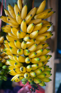 市场上的香蕉