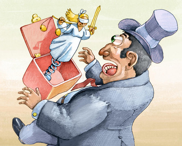 资本家被法律吓坏了照片