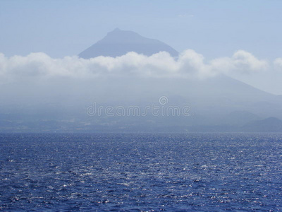 葡萄牙 皮科 火山 亚速尔群岛 圆锥体 海洋 群岛 大西洋