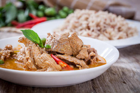 文化 烹饪 牛奶 美食家 食物 泰语 蔬菜 热的 辣椒 猪肉