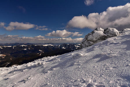 冬季山景