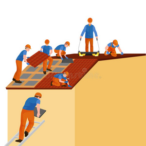 沥青 木材 建设者 修理 固定 男人 工作 木匠 行业 绝缘
