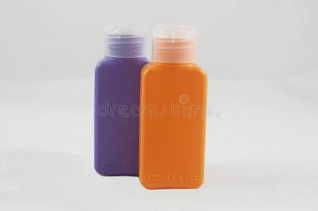 彩色塑料瓶