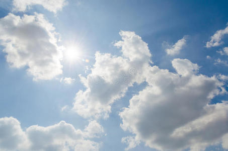 太阳光 爆发 天气 云景 气候 平流层 风景 环境 自然