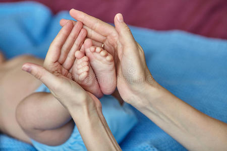 棕榈 特写镜头 妈妈 童年 新的 新生儿 小孩 手指 出生