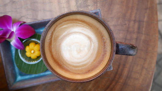 文化 食物 浓缩咖啡 咖啡 杯子 奶油 泡沫 艺术 拿铁