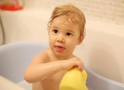 卫生 照顾 女孩 童年 男孩 肥皂 洗澡 面对 玩具 小孩