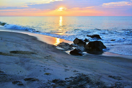 海滩 平静 防波堤 美丽的 公司 海景 射线 自然 岩石