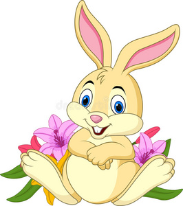 百合花卡通图片