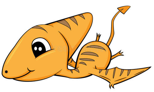 翼龙宝宝的卡通.照片