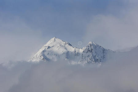 假期 欧洲 岩石 旅行 美丽的 季节 阿尔卑斯山 风景 天空