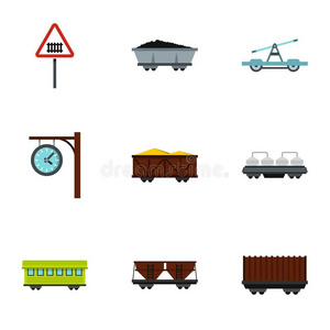铁路 城市 插图 传送 偶像 发动机 货物 机车 地铁 乘客