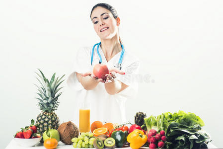 营养师 营养学家 预防 食物 书桌 医学 水果 营养 照顾