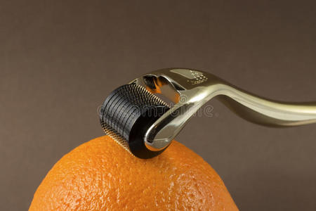 德玛辊用于橙色医用微针治疗