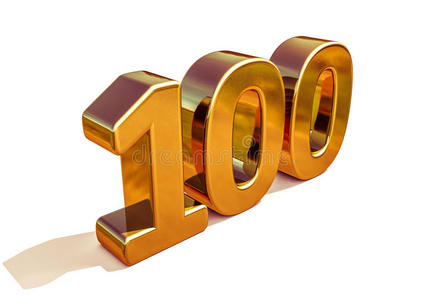 黄金3D100周年标志前100名