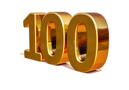 黄金3D100周年标志前100名