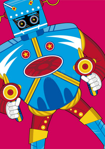 卡通巨人机器人照片