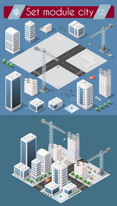 公路 公寓 插图 房地产 市中心 城市景观 公司 地图 城市