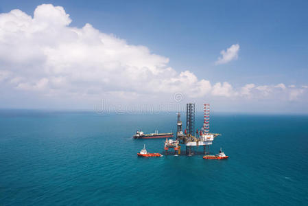 海洋石油钻机钻井平台