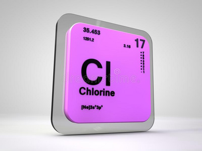氯Cl化学元素周期表