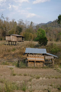 地区 泰国 小屋 建筑