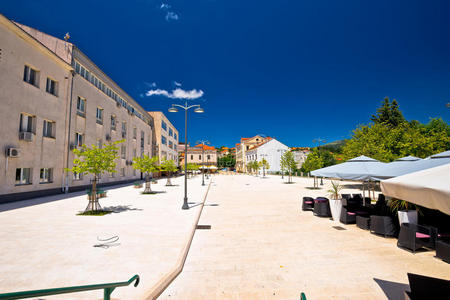 人行道 家园 达尔马提亚 古老的 场景 地中海 建筑学 小巷