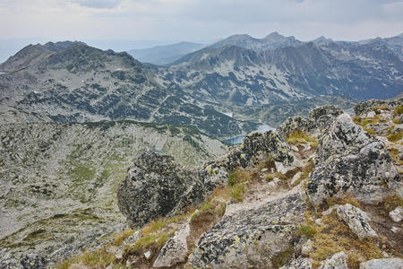 惊人的景观从丹张峰，皮林山