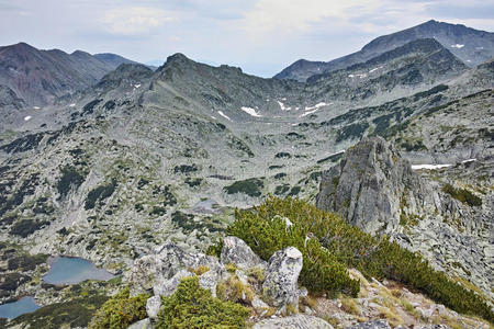 惊人的景观从丹张峰，皮林山