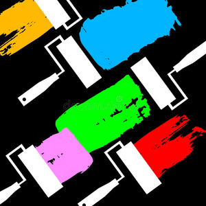 背景涂抹抽象纹理灰刷形状画笔笔画颜色斑点不同形状照片