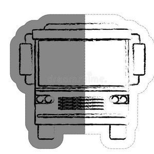 公共汽车图标