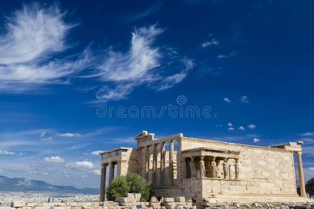 美丽的 遗产 高地 存在 卫城 高山 建筑 历史 希腊 雅典