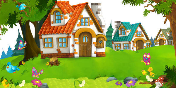 桌子近场景图片