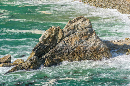 自然 太平洋 海滩 公园 海湾 美国 海岸 夏天 旅行 悬崖