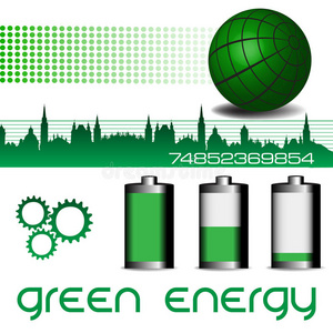 绿色能源概念