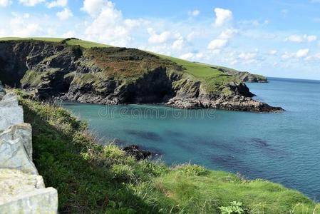 海湾 小岛 海洋 小海湾 海岸 风景 海角 天空 岬角 入口