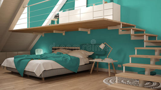 公寓 美极了 安慰 建筑学 房子 奢侈 地毯 卧室 床上用品