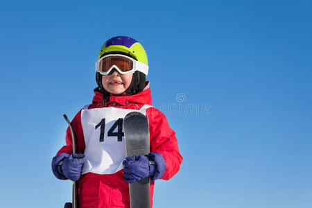 序列号 童年 滑雪 安全 斜坡 幸福 学习 极端 头盔 小孩