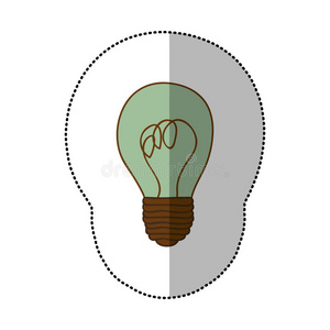 能量灯泡电源图标