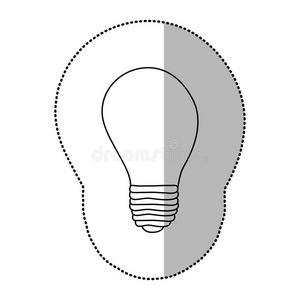 能量灯泡电源图标