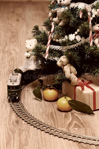塑料 发动机 古董 德国 复古的 圣诞节 古老的 童年 特写镜头