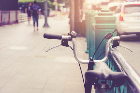 自行车城市骑自行车城市生活方式的转移