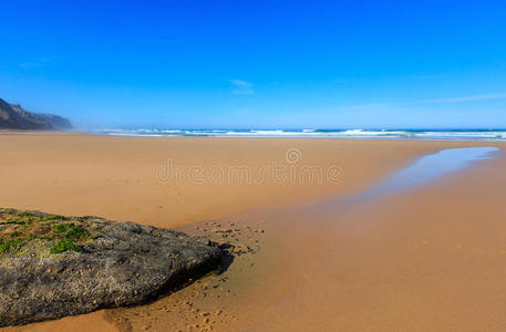 海岸 夏天 大西洋 科斯塔 海景 岩石 风景 阿尔加维 自然