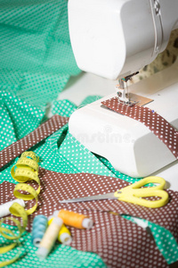制造业 材料 裁缝 针线活 生产 机器 衣服 金属 过程
