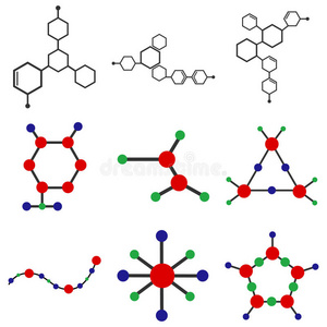 一个分子，一组分子