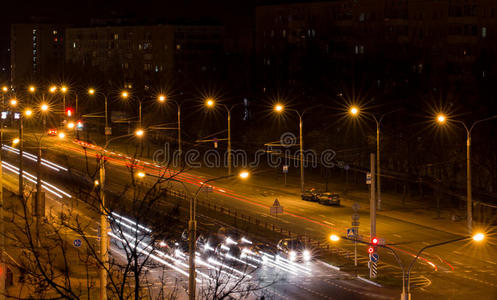 傍晚 车道 黄昏 公路 运动 汽车 旅行 沥青 场景 踪迹