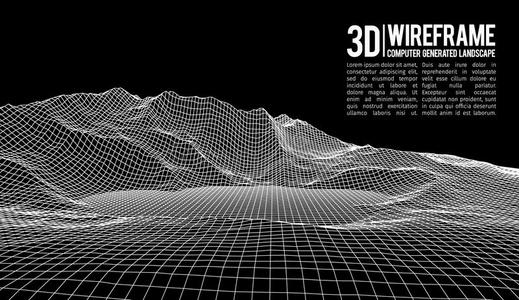 三维等高曲线空间图片